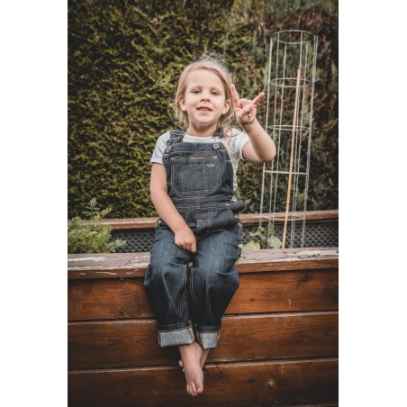 Salopette de mécano pour enfant - 1953 Rascal Bib indigo Pike Brothers