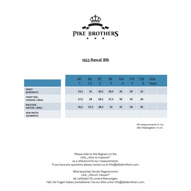 Salopette de mécano pour enfant - 1953 Rascal...