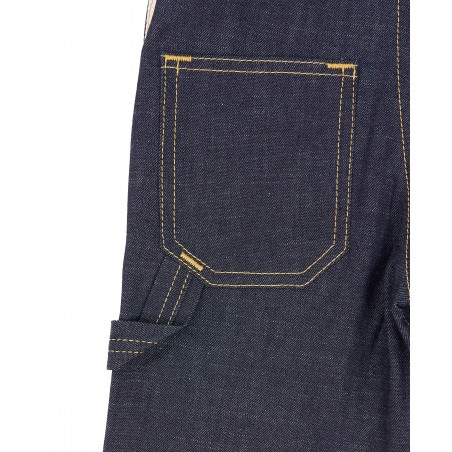 Children's mechanic dungarees - 1953 Rascal Bib Indigo - Pike Brothers
