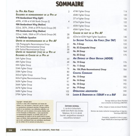 L'AVIATION ALLIÉE EN EUROPE DE L'OUEST - 1944 1945