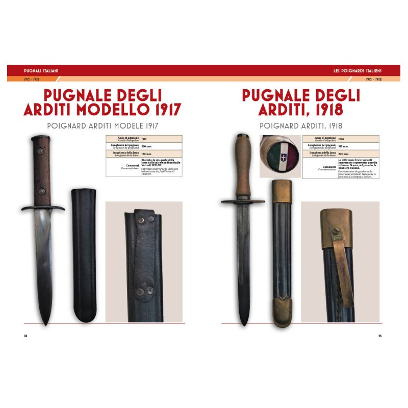 PUGNALI ITALIANI - DE ITALIAANSE DOLKEN 1915-1945