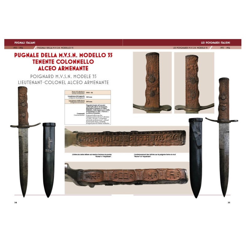 PUGNALI ITALIANI — ITALIAN DAGGERS 1915–1945