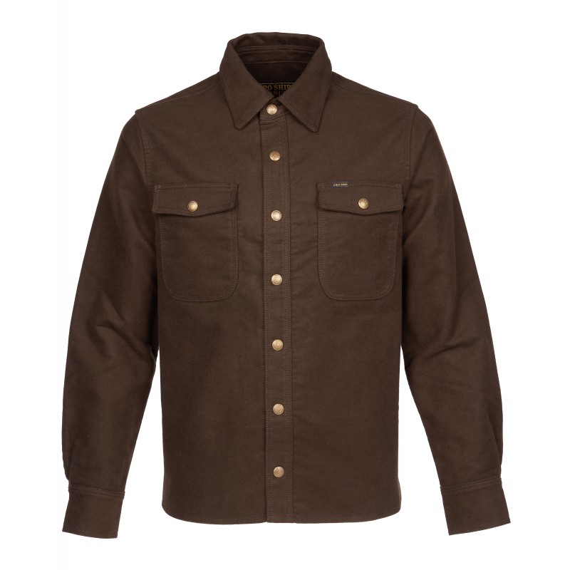 1943 CPO Shirt Moleskin Soil Brown – Pike Brothers