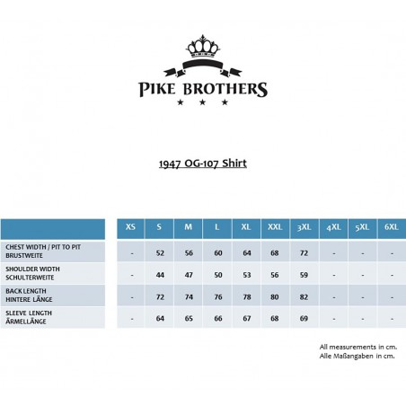 Hemd 1947 OG-107 Shirt OD7 - Pike Brothers