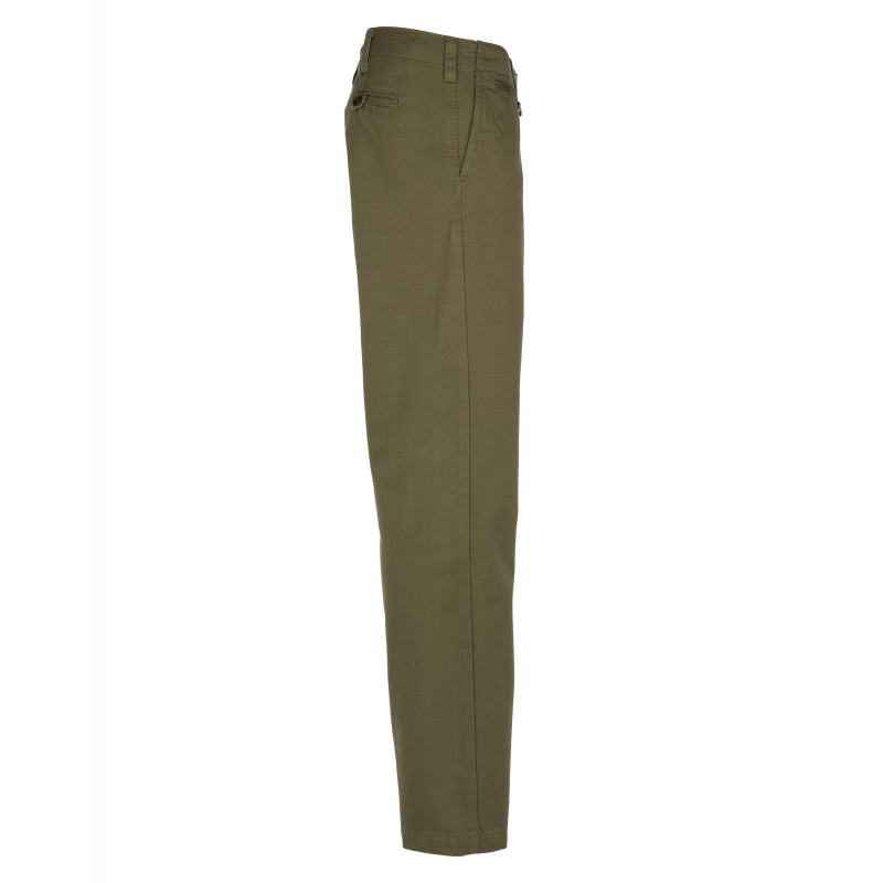 1940 Service Chino Leesville Green Trousers -...