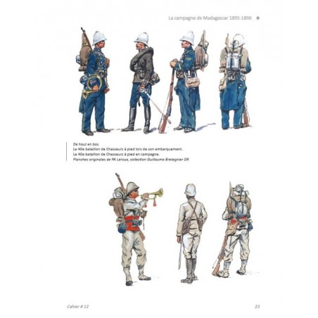 Campagne de Madagascar 1895 -1896 - Carnet de la Sabretache