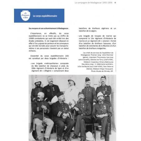 Campagne de Madagascar 1895 -1896 - Carnet de la Sabretache