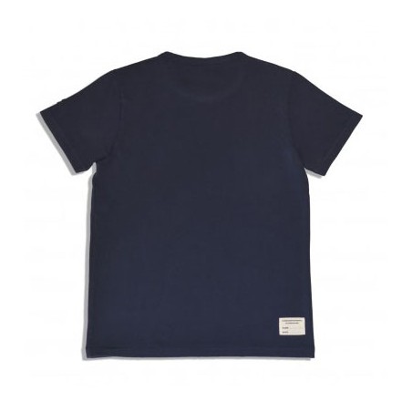 T-Shirt NAVY Naval Aviation Grijs op Blauw - In Memories Sportswear