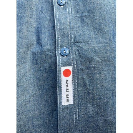 Chemise USN Chambray Shirt "SAN PEBBLE" - In Memories Sportswear