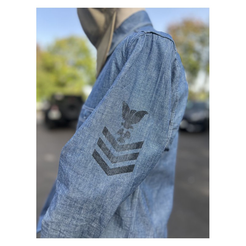 Hemd USN Chambray Shirt "SAN PEBBLE" - In...