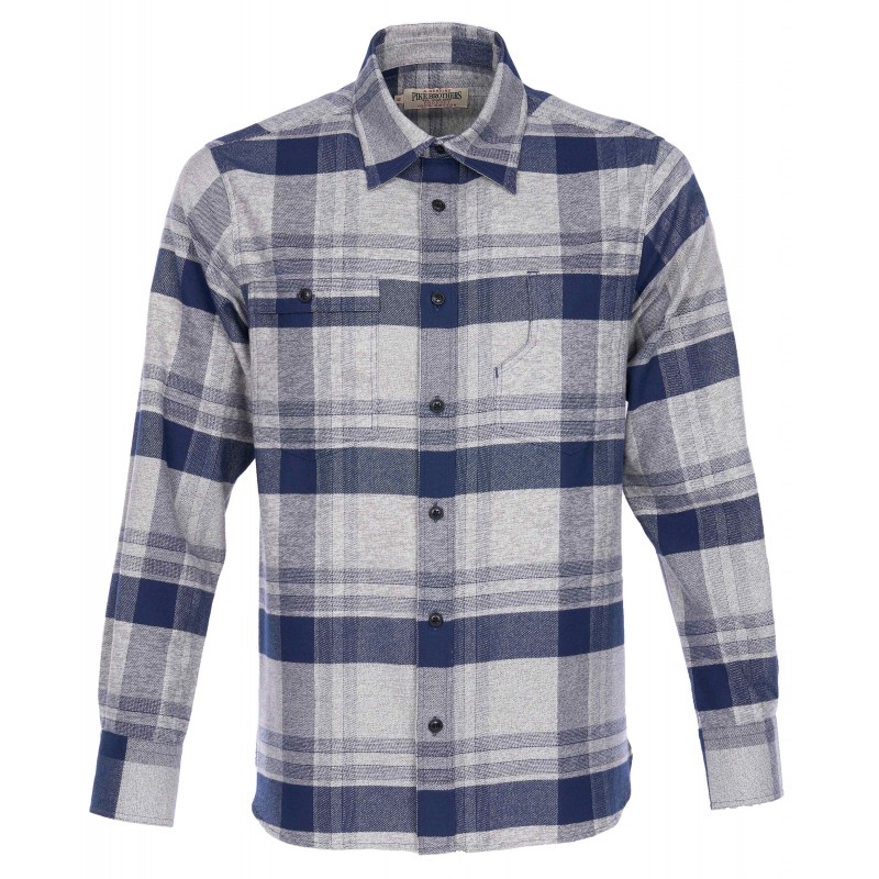 Chemise 1937 Roamer Shirt Elliott blue - Pike...