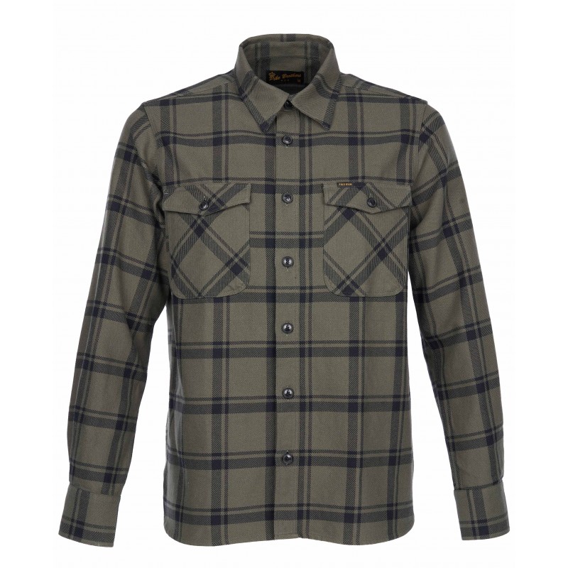 Hemd 1943 CPO Shirt Kena green - Pike Brothers