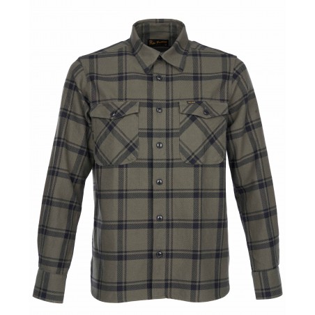 Hemd 1943 CPO Shirt Kena green - Pike Brothers