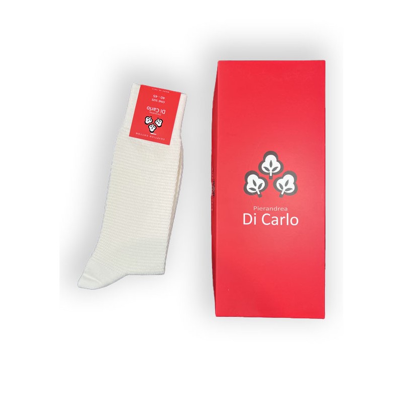 Socken Team CH off white - Di Carlo