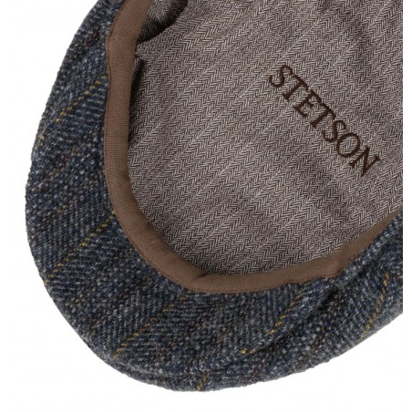 Kent Herringbone Virgin Wool Cap - Stetson