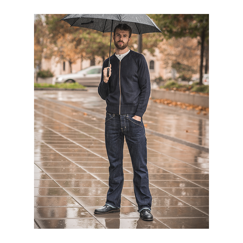 Gilet C2 laine merinos Sweater NAVY 1943 - Pike...