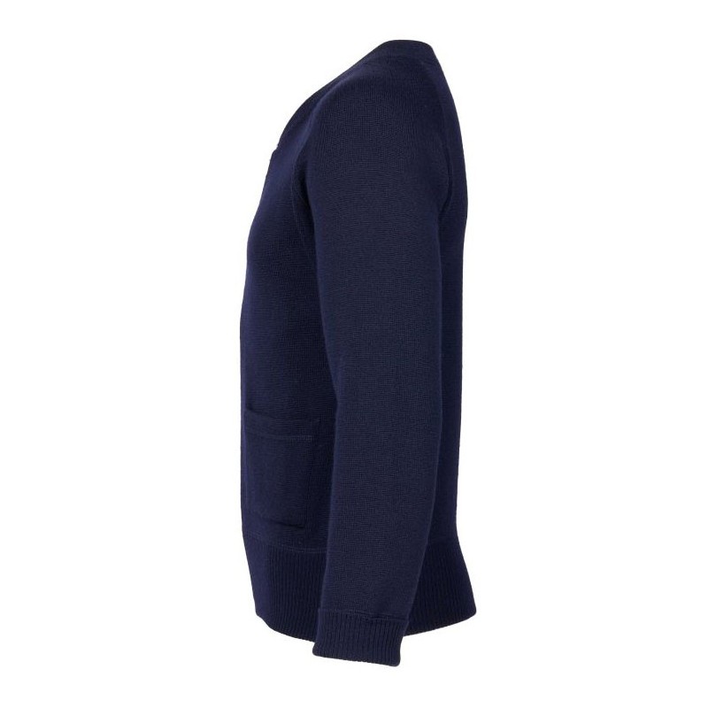 C2 merino wool cardigan Sweater NAVY 1943 -...
