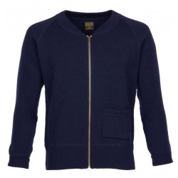 C2 merino wool cardigan Sweater NAVY 1943 - Pike Brothers