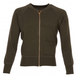 Weste C2 Merinowolle Sweater USAAF 1943 Olive Drab - Pike...