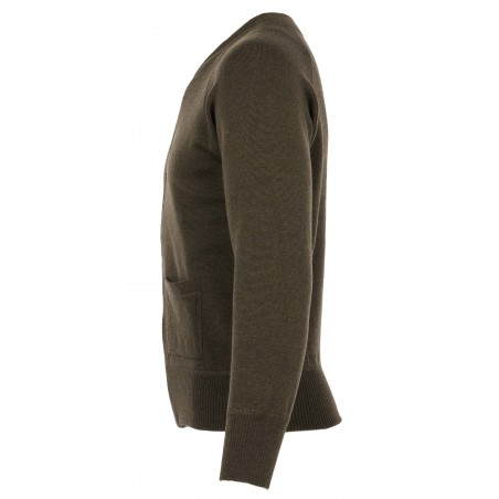 C2 Merino Wool Sweater USAAF 1943 Olive Drab - Pike Brothers