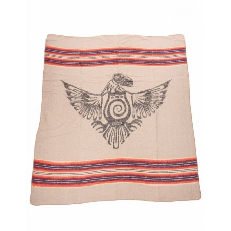 1969 Denakatee Depakatè Wool Blanket Faded Black Pike Brothers