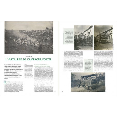 DIE FRANZÖSISCHE KRAFTFAHRZEUGARTILLERIE, VON DEN ANFÄNGEN BIS 1919