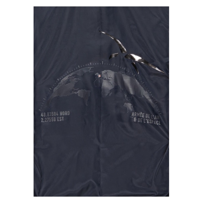 Dark Navy Blue Leather Flight Crew Pilot Jacket...