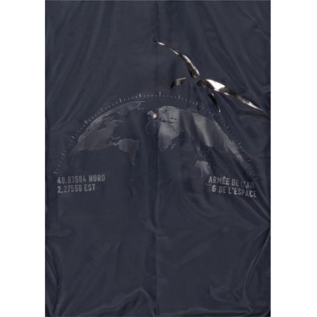 Pilotenjacke Fliegendes Personal Leder Dunkelblau JET FRENCH ATLAS Dark Navy - Armée de l'Air