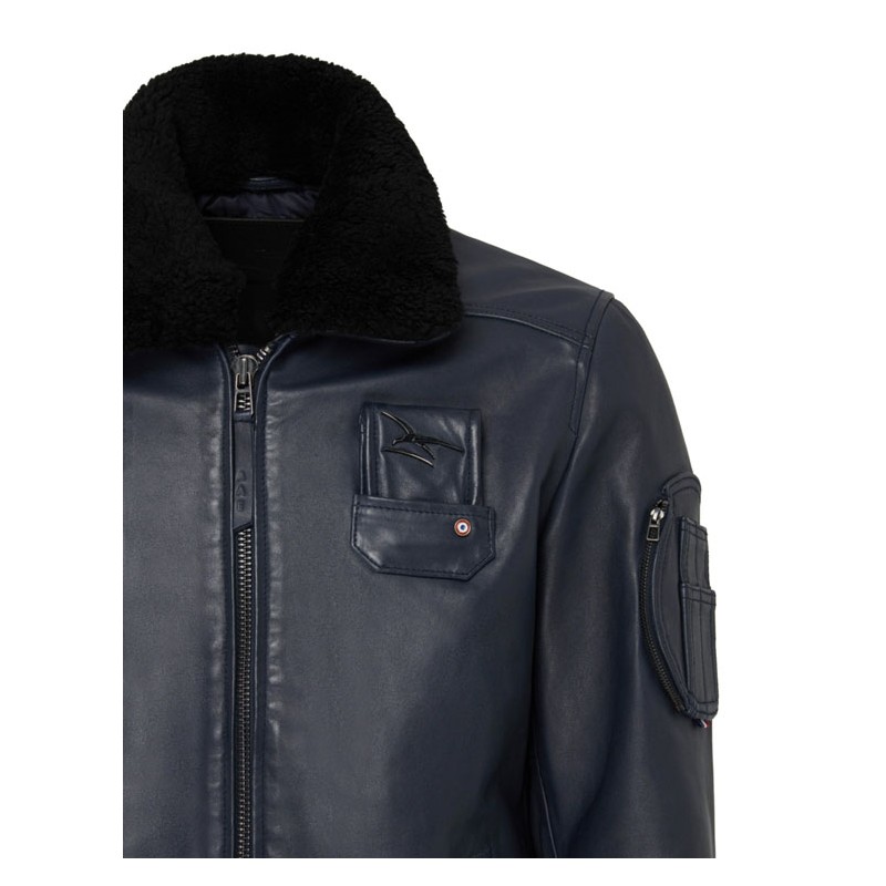 Pilotenjacke Fliegendes Personal Leder...