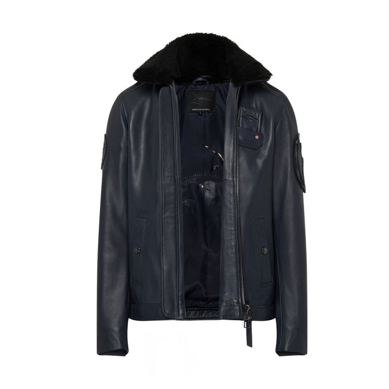 Pilotenjacke Fliegendes Personal Leder...