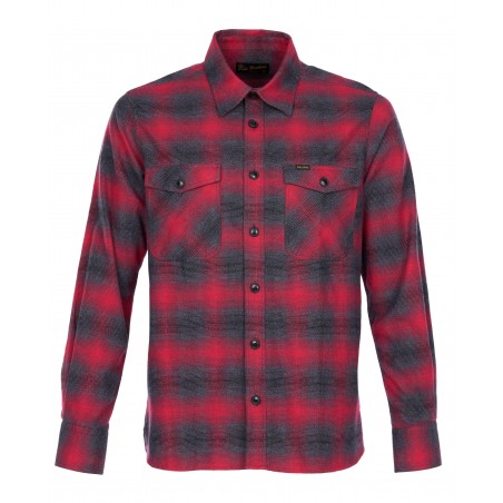 Chemise 1943 CPO Shirt Tijuana rouge - Pike Brothers