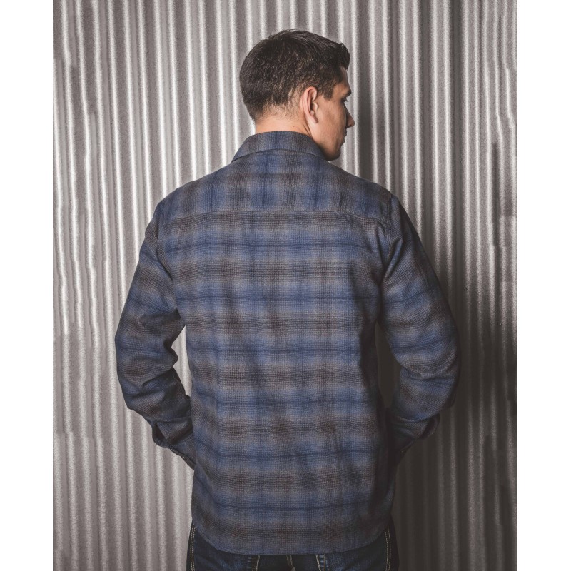 Hemd 1943 CPO Shirt Tijuana blau - Pike Brothers