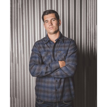 Chemise 1943 CPO Shirt Tijuana bleue - Pike Brothers