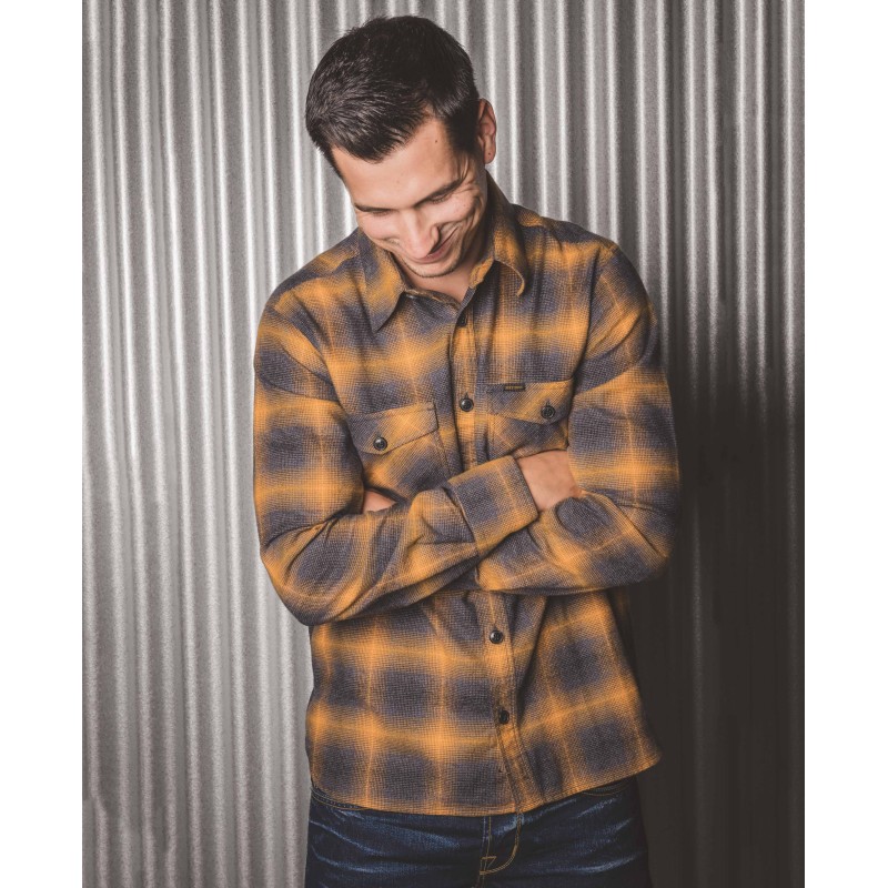 Hemd 1943 CPO Shirt Tijuana gelb - Pike Brothers