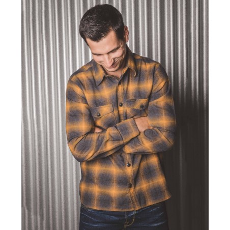 Chemise 1943 CPO Shirt Tijuana jaune - Pike Brothers