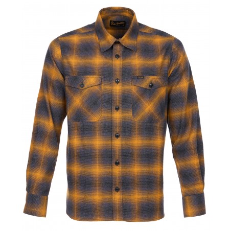Chemise 1943 CPO Shirt Tijuana jaune - Pike Brothers