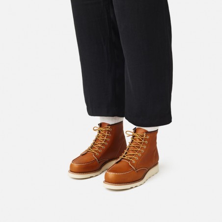 Damenstiefeletten 6" Classic Moc Toe 3375 Oro Legacy - Red Wing Shoes