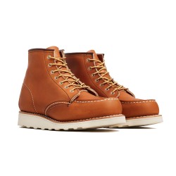 Women's 6" Classic Moc Toe 3375 Oro Legacy Boots - Red...