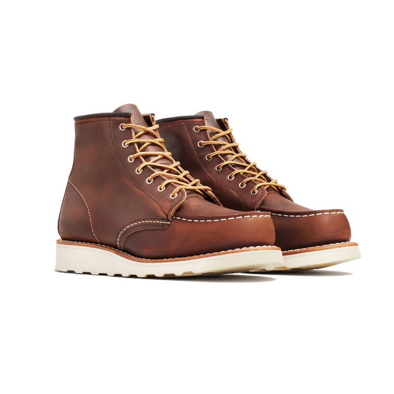 Women's 6" Classic Moc Copper 3428 Rough &...