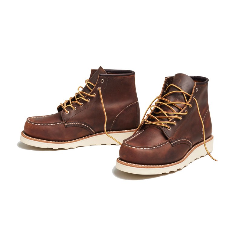 Women's 6" Classic Moc Copper 3428 Rough &...