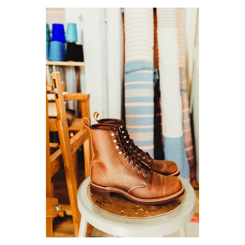 Women's 8" Boots 3362 Silversmith Copper Rough...