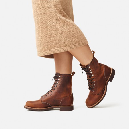 Women's 8" Boots 3362 Silversmith Copper Rough & Tough - Red Wing Shoes