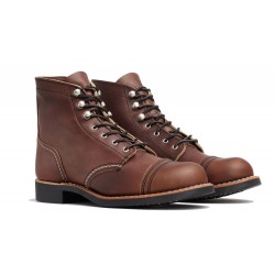 Women's 8" Boots 3365 Iron Ranger Amber Harness - Red...