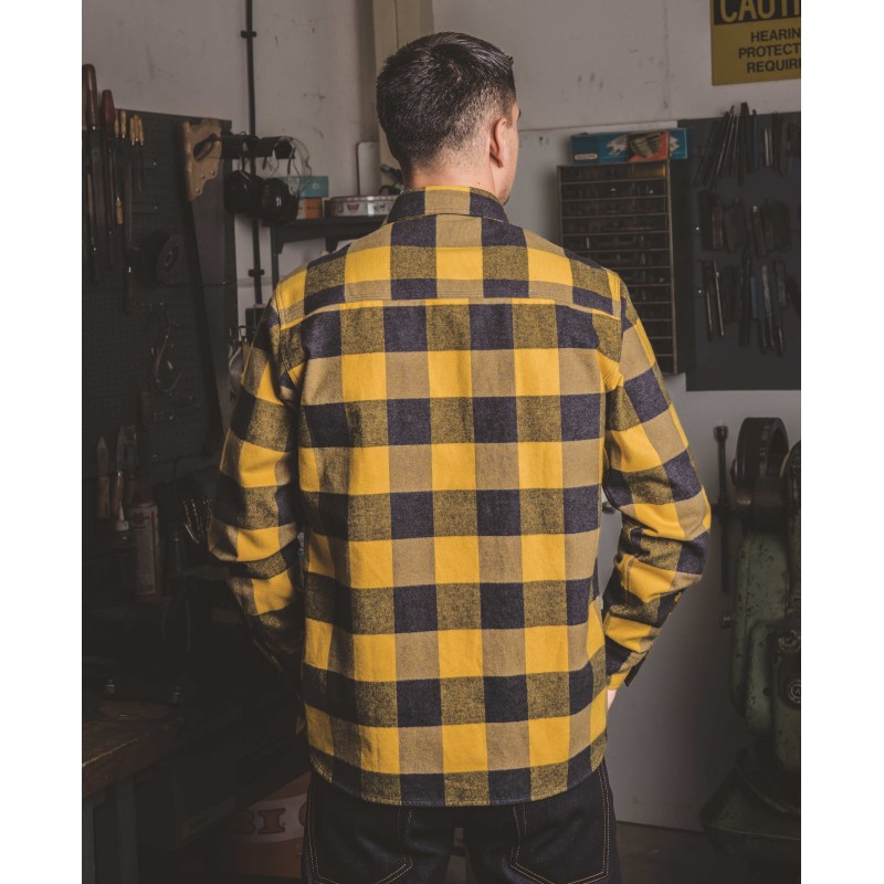 Chemise 1943 CPO Shirt Buffalo yellow flannel -...