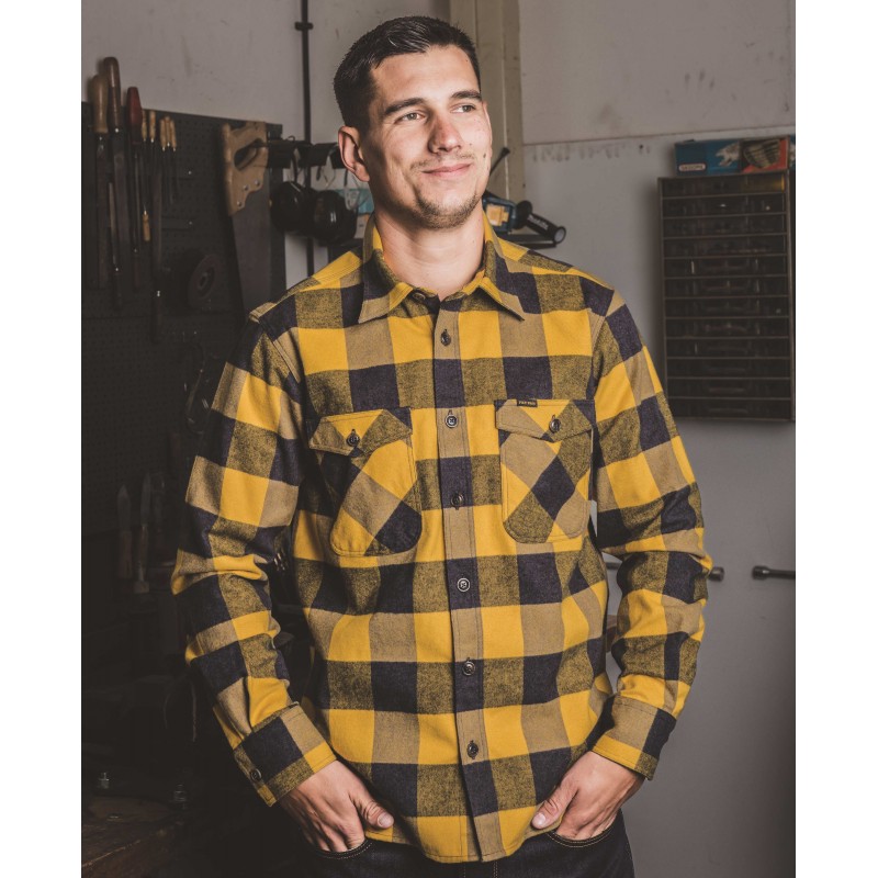 1943 CPO Shirt Buffalo Yellow Flannel - Pike...