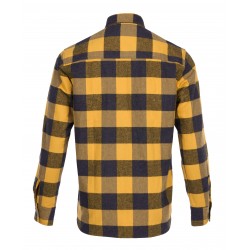 Hemd 1943 CPO Shirt Buffalo geel flanel - Pike Brothers 2