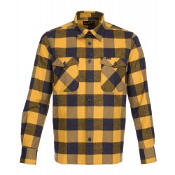 Hemd 1943 CPO Shirt Buffalo geel flanel - Pike Brothers