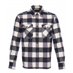 1943 CPO Shirt Buffalo white flannel - Pike Brothers