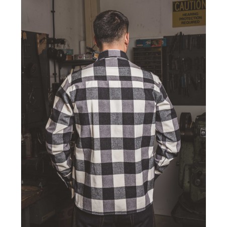 Chemise 1943 CPO Shirt Buffalo white flannel - Pike Brothers