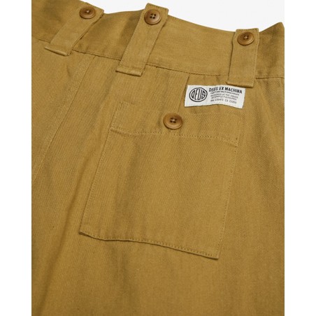 Pantalon tailleur femme écru olive - Deus Ex Machina